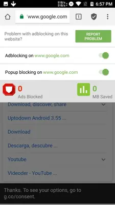 Free Adblocker Browser android App screenshot 2