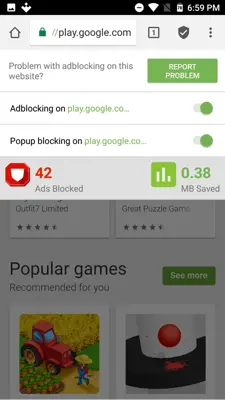 Free Adblocker Browser android App screenshot 6